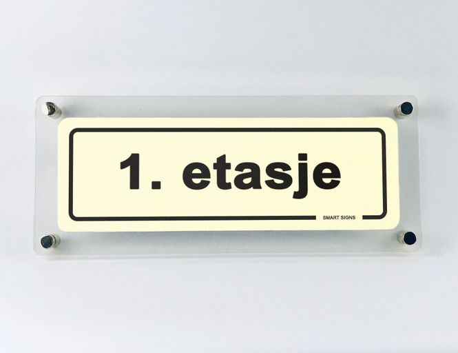 Huvudbild Etasjeskilt DESIGN for avstandsstykker - Velg etasje