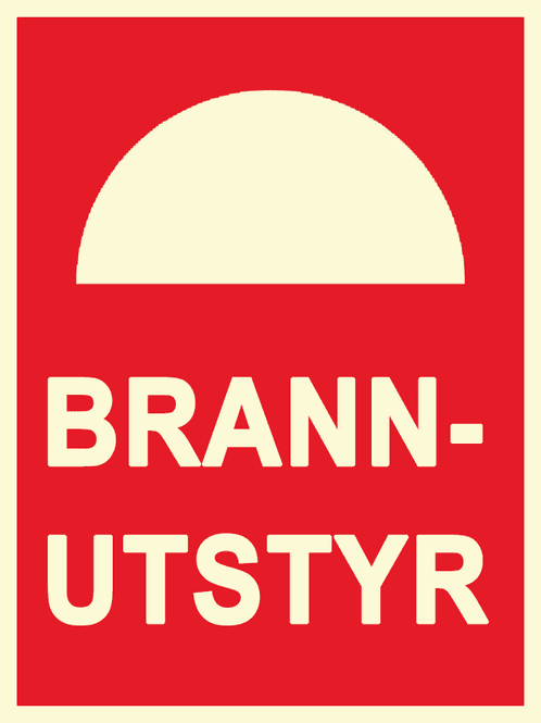 Huvudbild Brannutstyr - 3 mm. aluminium. Spesialpris!