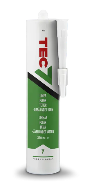 Hovedbilde Tec7 Lim 310 ml, velg farge. Pris pr. patron