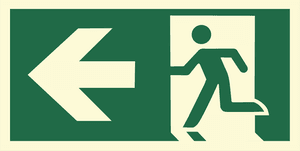 Huvudbild Running man - arrow left